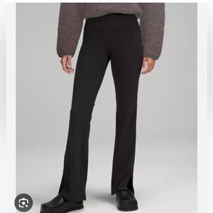 Lululemon Groove Super-High-Rise Split-Hem Flare Pant *hemmed